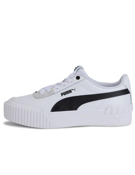 Zapatillas puma carina lift blanco negro de