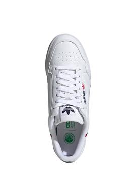 Zapatillas adidas continental 80 vegan blanco de hombre.