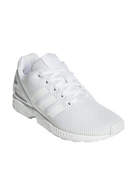 Zapatillas adidas zx flux j blanco