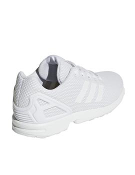 Zapatillas adidas zx flux j blanco