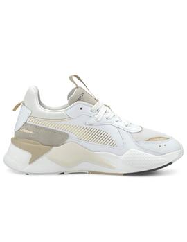 Zapatillas puma rs-x mono metal wn´s blanco dorado de mujer.