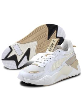 Zapatillas puma rs-x mono metal wn´s blanco dorado de mujer.