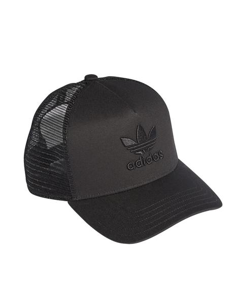 trucker trefoil negro unisex.