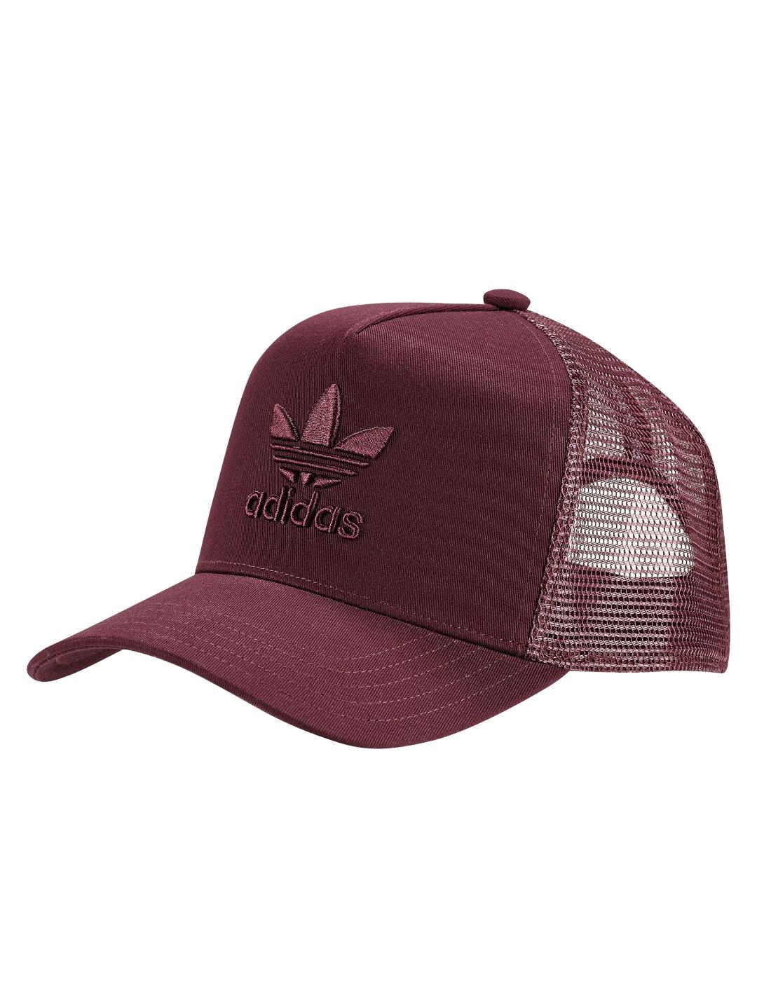 Trastorno Cartas credenciales mecánico gorra trucker adidas trefoil granate unisex.