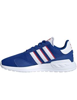 Zapatillas adidas la trainer lite j azul rojo unisex.