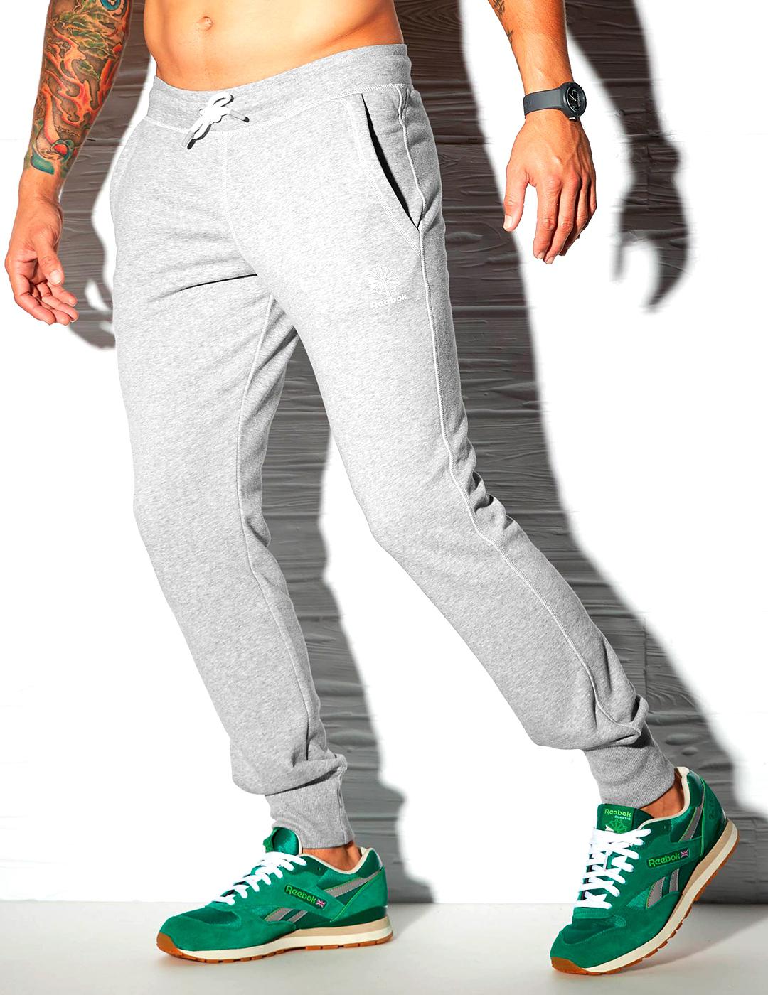 Pantalón Chandal de Hombre EL PNT GRIS