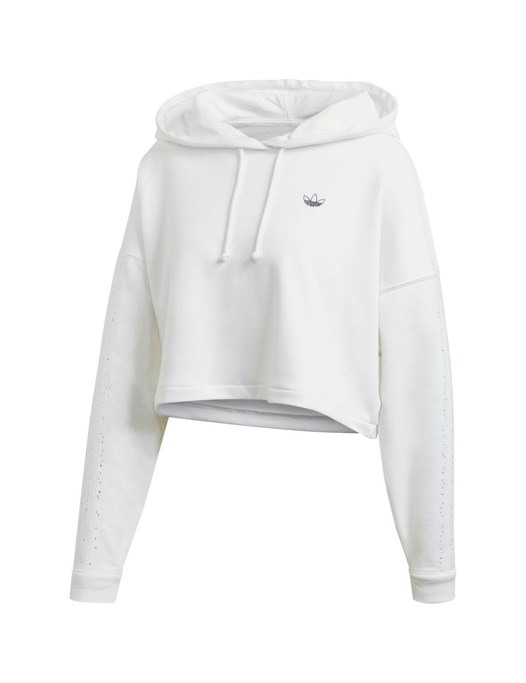 sudadera adidas bb blanco de