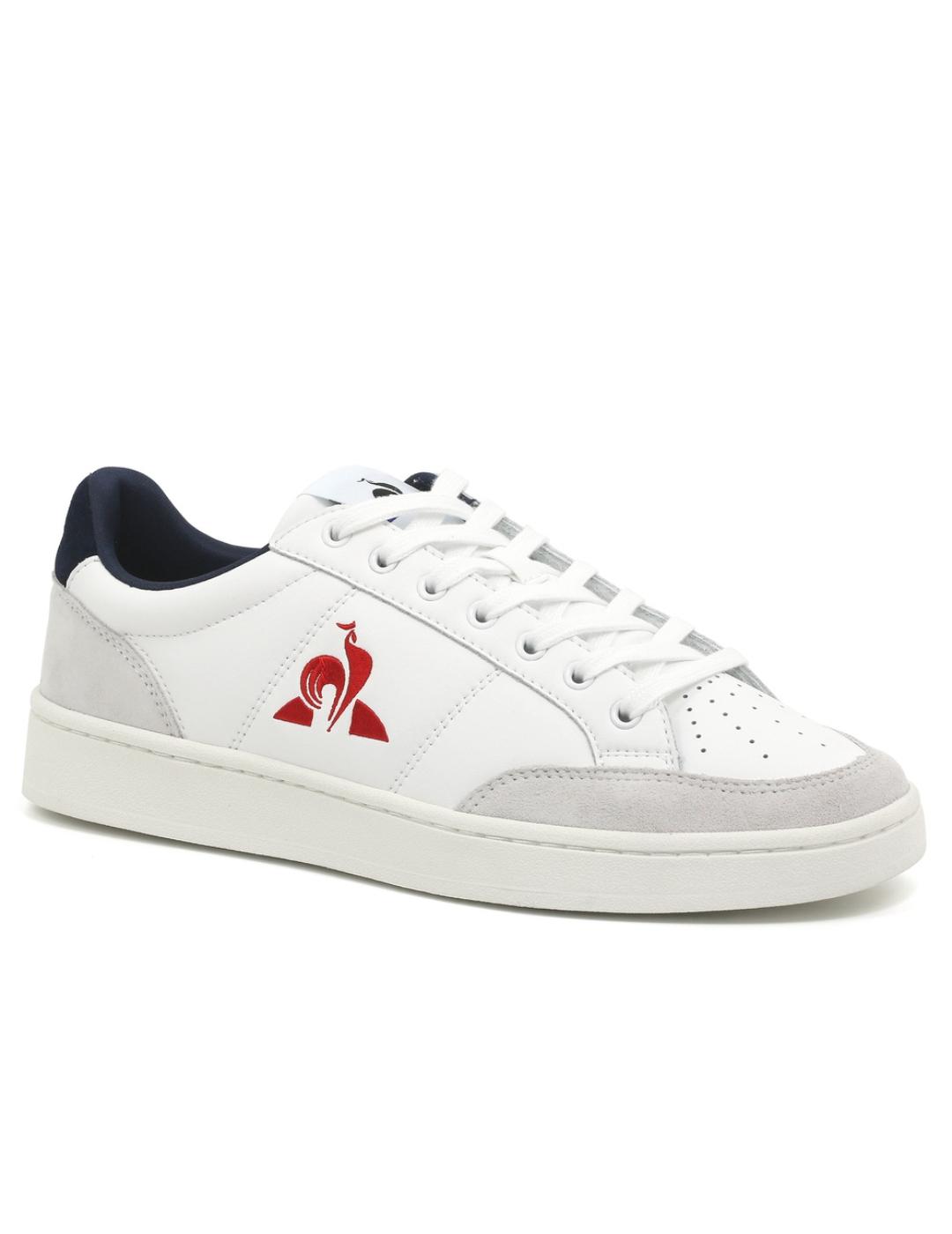 Zapatillas le coq sportif court net blanco de hombre.