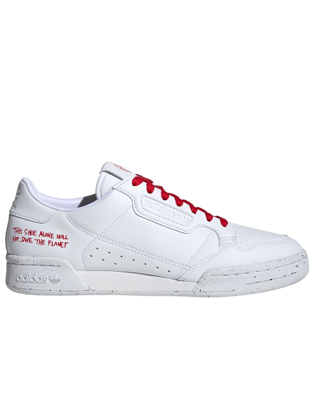 Zapatillas adidas continental blanco hombre.