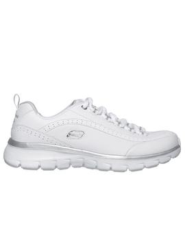 Zapatillas skechers synergy 3.0 blanco de mujer.