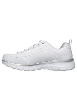 Zapatillas skechers synergy 3.0 blanco de mujer.