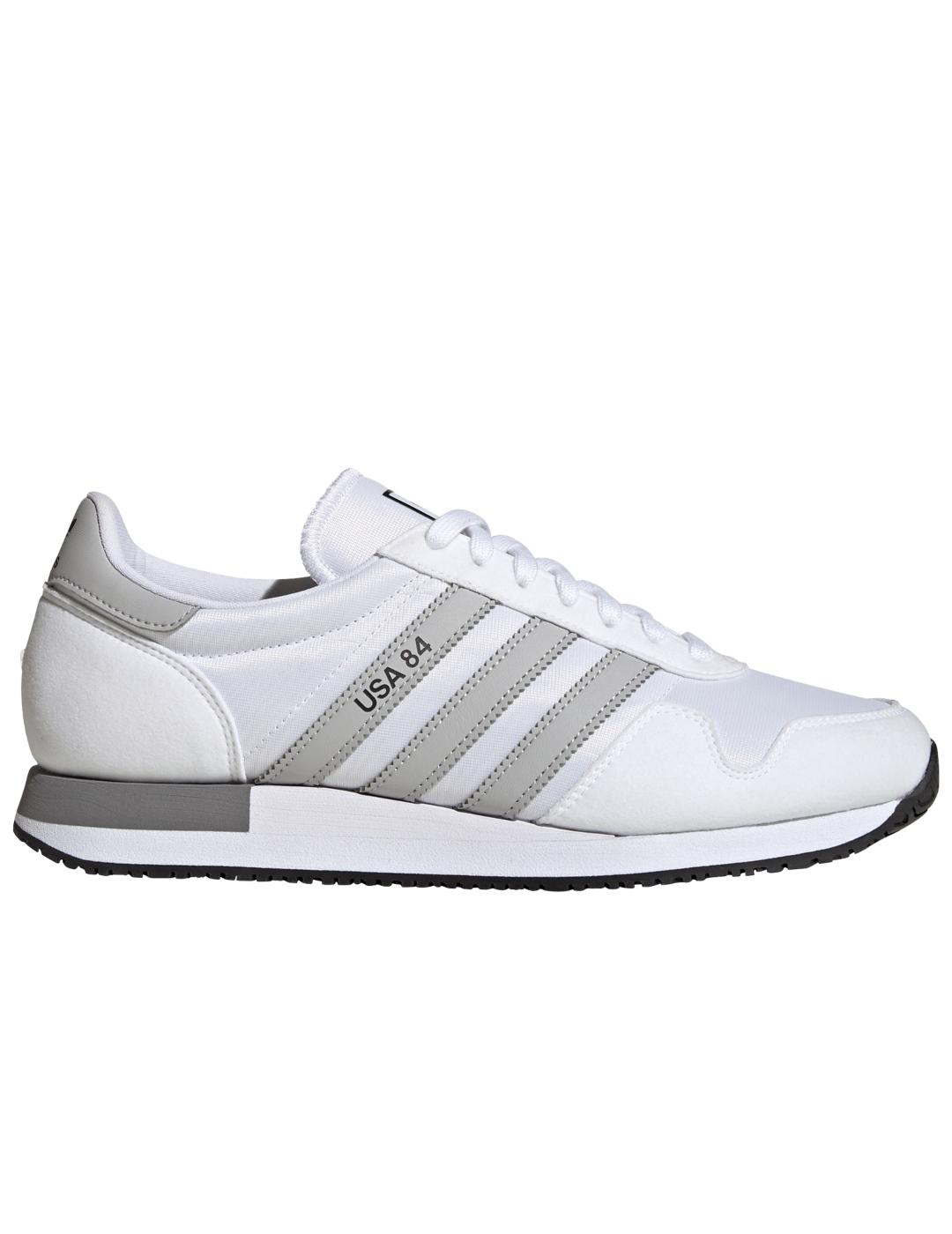 Zapatillas adidas usa blanco de hombre.