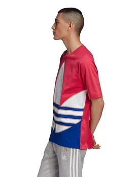 camiseta adidas big trefoil out color de hombre.