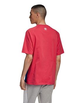 camiseta adidas big trefoil out color de hombre.