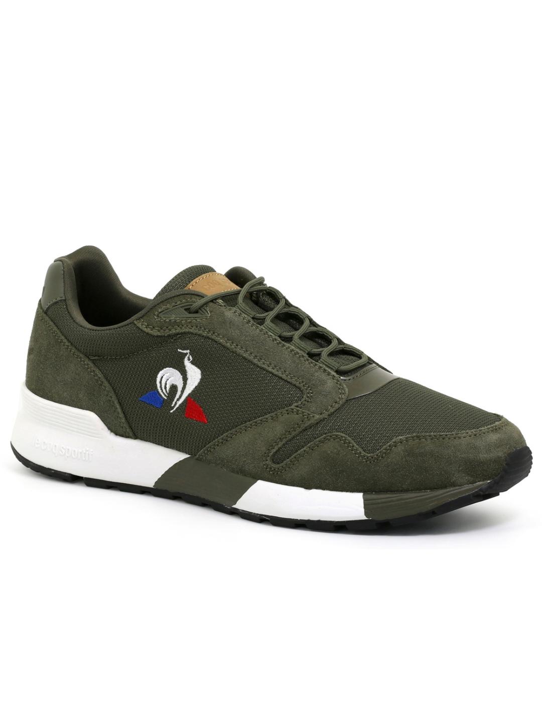 Zapatillas le coq sportif omega verde de hombre.