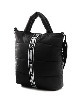 bolsa puma prime puffa shopper negro