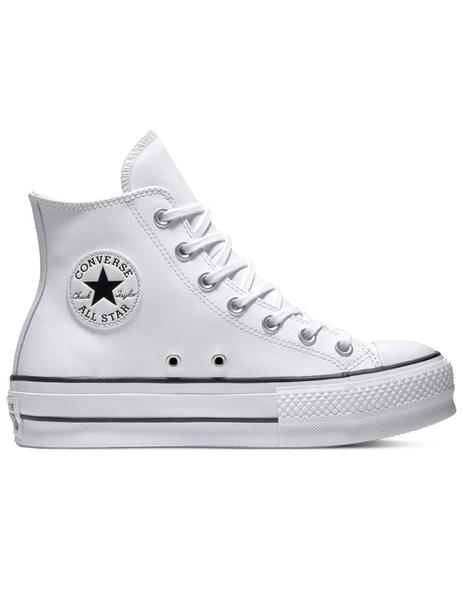 converse altas plataforma grises