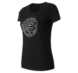 Camiseta de mujer NB EMBLEM TEE Negro