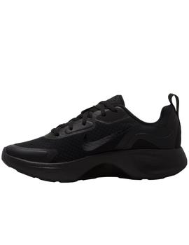 Zapatillas nike wearallday  negro de mujer.