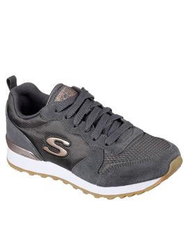 Zapatillas skechers 111 ccl gris de mujer.