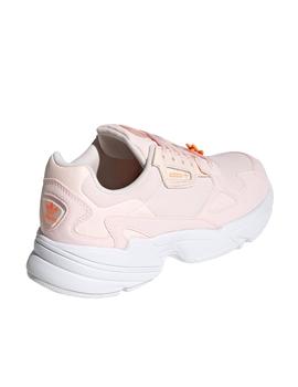 Zapatillas adidas falcon w rosa de mujer.