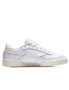 Zapatillas reebok club 85 blanco de mujer.