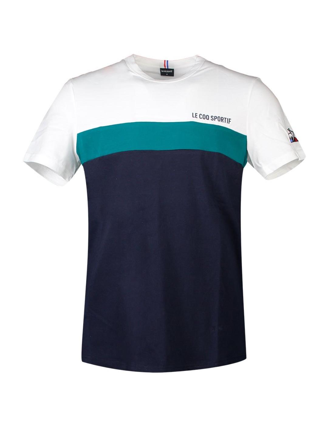 camiseta le coq sportif  saison 2 nº1 marino de hombre.