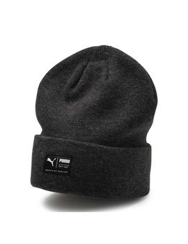 gorro puma archive heather beanie negro