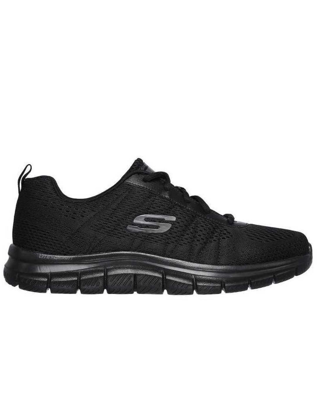 Zapatillas skechers track-moulton negro de hombre.