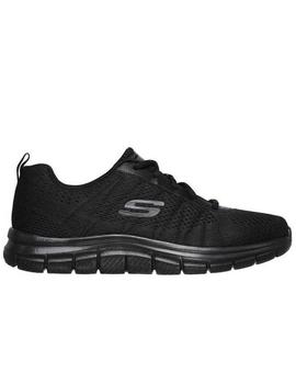 Zapatillas skechers track-moulton negro de hombre.