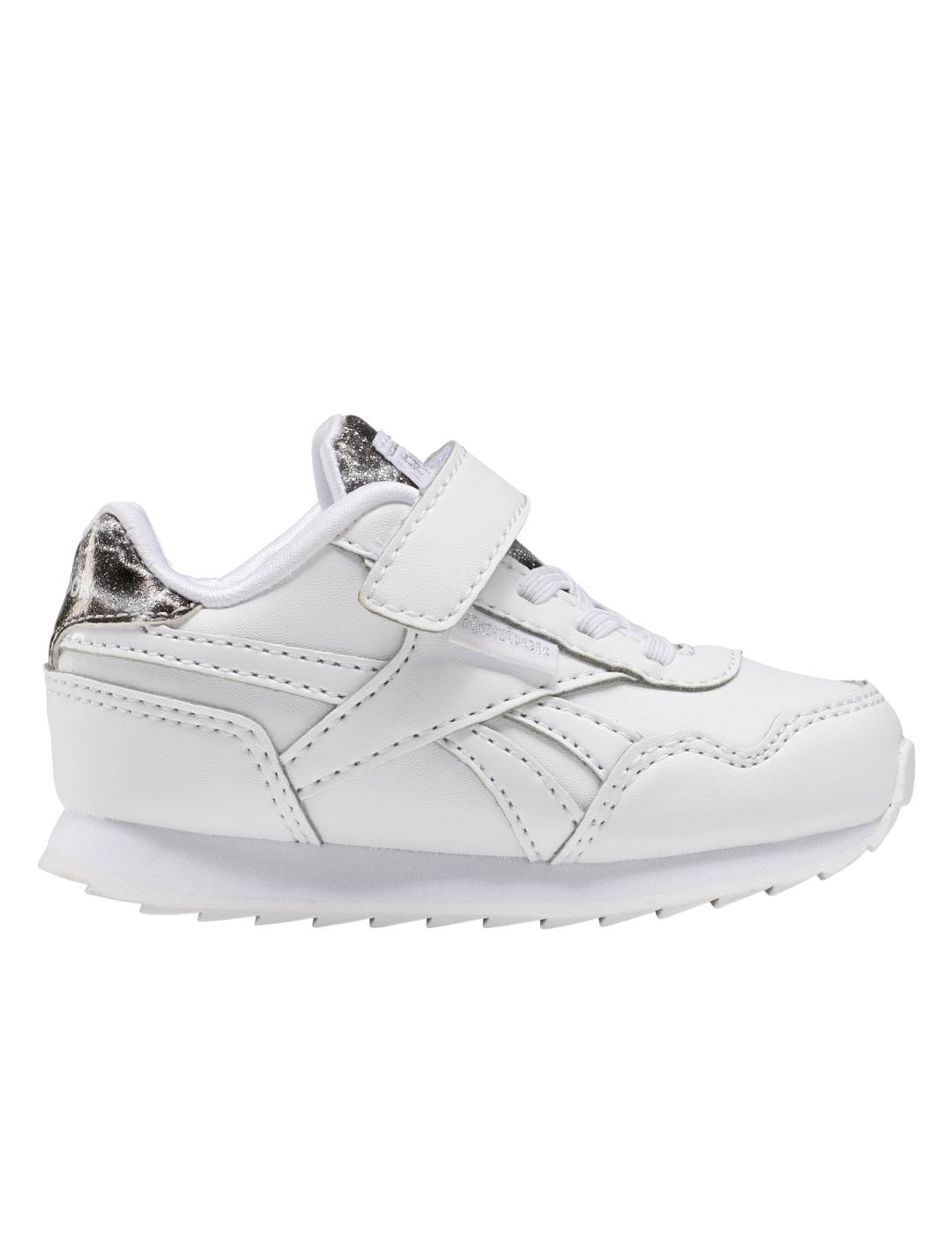 Zapatillas reebok royal cljog 3 kc blanco de niña.