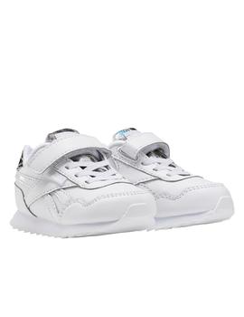 Zapatillas reebok royal cljog 3 kc blanco de niña.