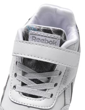 Zapatillas reebok royal cljog 3 kc blanco de niña.