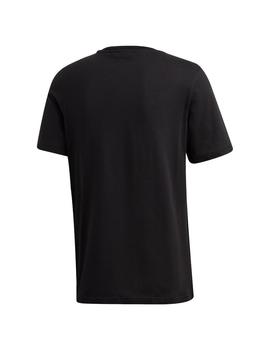 camiseta adidas sprt 3s tee negro de hombre.