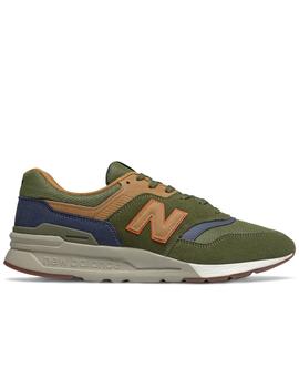 Zapatillas new balance cm997hfu verde de hombre.