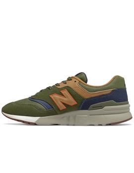 Zapatillas new balance cm997hfu verde de hombre.