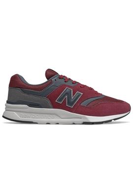 Zapatillas new balance cm997hfv granate de hombre.