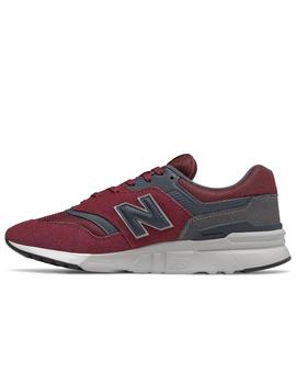 Zapatillas new balance cm997hfv granate de hombre.