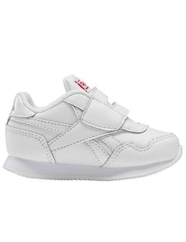 Zapatillas reebok royal cljog 3 kc blanco de niña.