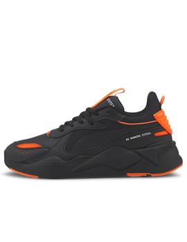 Zapatillas puma rs-x winterized negro naranja de hombre.