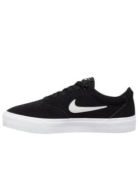 Zapatillas nike sb charge suede gs negro unisex.
