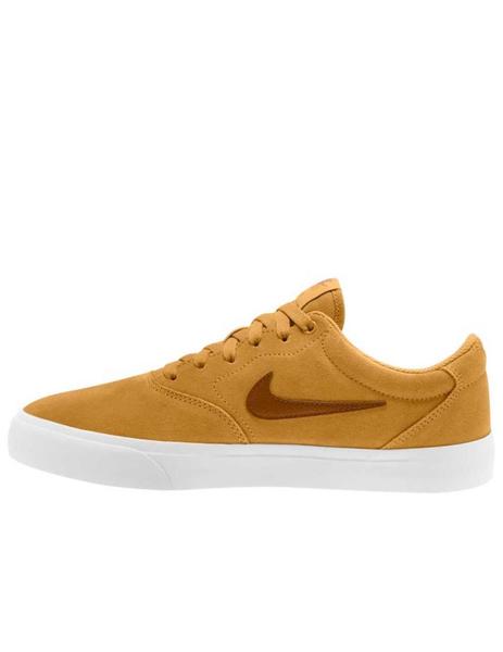 segunda mano de ahora en adelante Destierro Zapatillas nike sb charge suede amarillo mostaza de homb