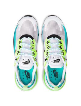 Zapatillas nike air max 270 react blanco azul homb