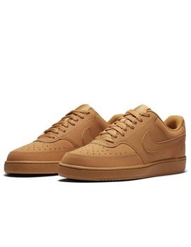 Aplicado programa pastor Zapatillas nike court vision lo cuero marrón de hombre.