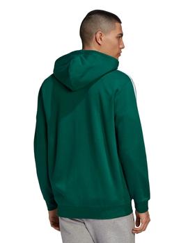 chaqueta adidas 3-stripes fz verde de hombre.