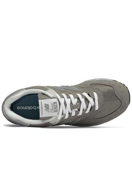 Zapatillas new balance ml574egg gris de hombre.