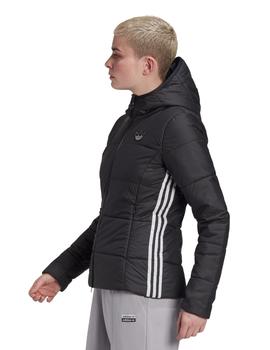 anorak adidas slim jacket negro de mujer.