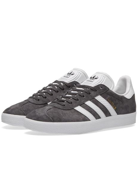 Zapatillas adidas gris oscuro de mujer.