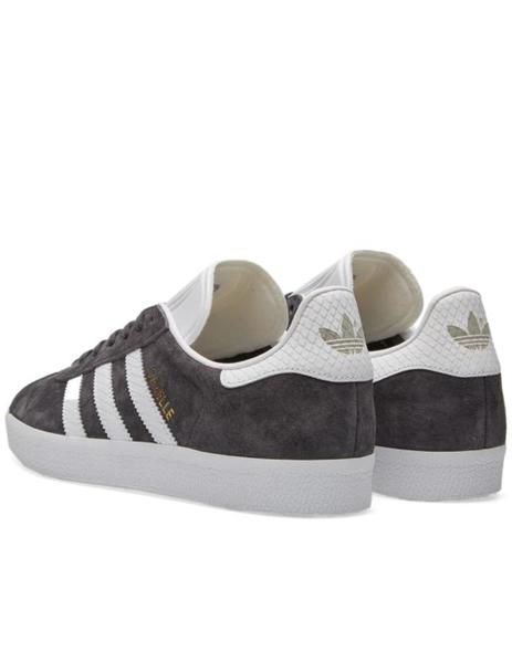 Zapatillas adidas gris oscuro de mujer.