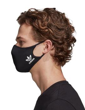 mascarilla adidas negro M/L (pack de 3)